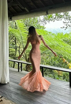 Sexy Lace Mermaid Prom Dress Long Evening Gown Y7693 by simplepromdress