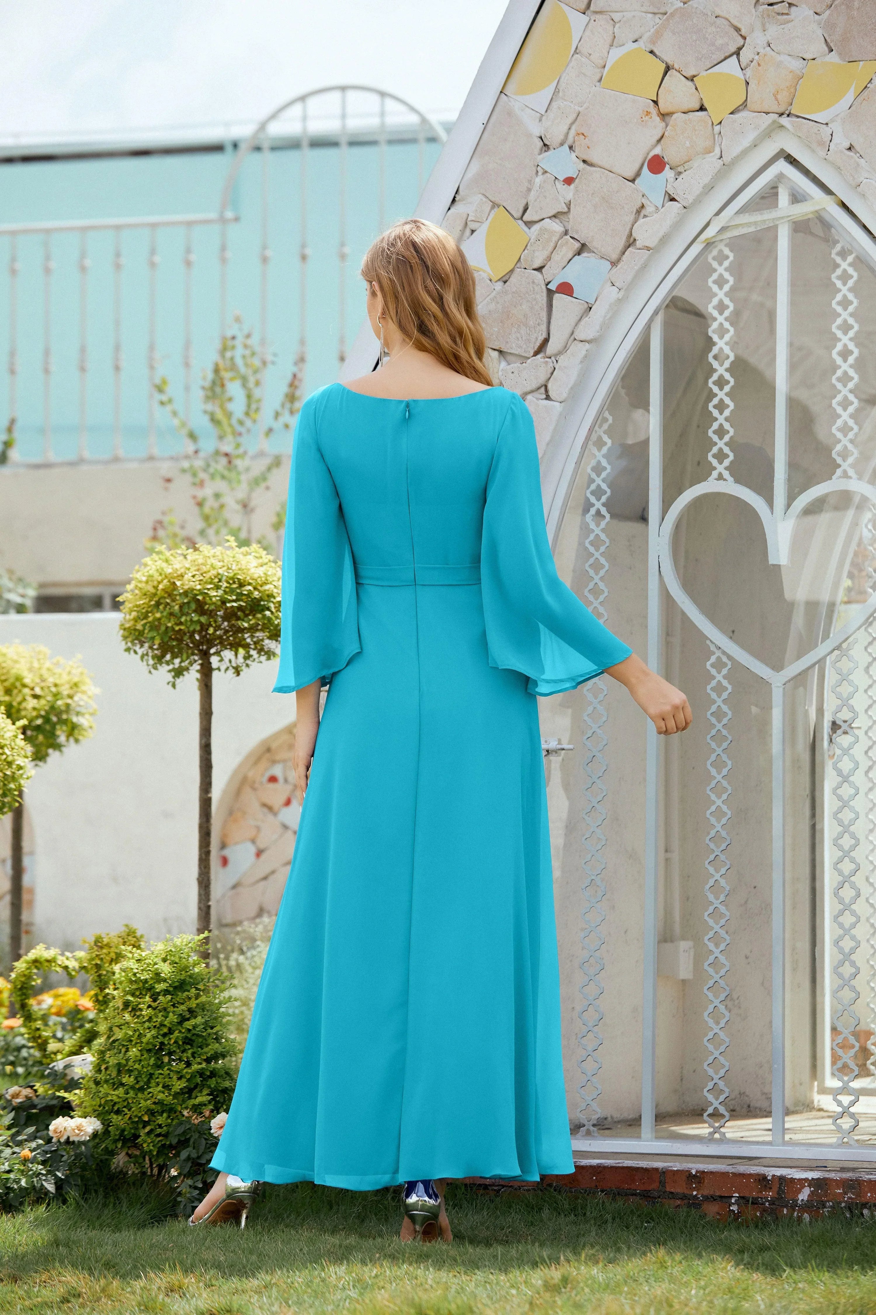 Sunnderly Mother of The Bride Dresses Formal Prom Dress for Wedding Guest SY28012 by numbersea