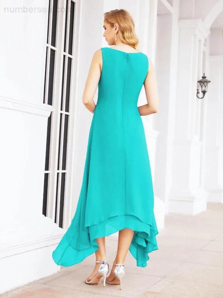 Sunnderly Two-Piece A-line Mother of The Bride Dress Formal Party Gown Dress SY28073 by numbersea