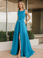 A-Line/Princess Scoop Mother of the Bride Dresses by Dreamylily
