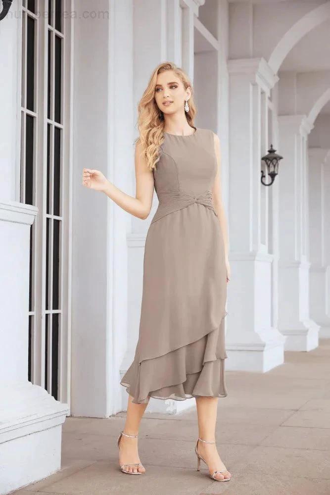 Sunnderly Two-Piece A-line Mother of The Bride Dress Formal Party Gown Dress SY28072 by numbersea