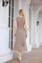 Sunnderly Two-Piece A-line Mother of The Bride Dress Formal Party Gown Dress SY28072 by numbersea