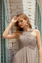Halter Bridesmaid Dresses Formal Cocktail Prom Gown 28015 by numbersea