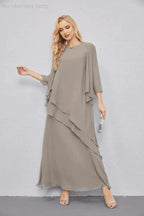 Mother of Bride Dresses with Open Front Lightweight Cardigan Formal Prom Gown 28081 by numbersea
