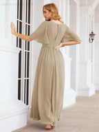 Numbersea Bridesmaid Dresses for Women Wedding Long Party Prom Dress 28068 by numbersea