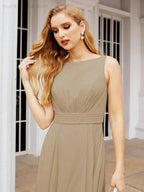 Numbersea Bridesmaid Dresses for Wedding Ruffles Long Formal Prom Gowns 28039 by numbersea