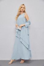 Mother of Bride Dresses with Open Front Lightweight Cardigan Formal Prom Gown 28081 by numbersea