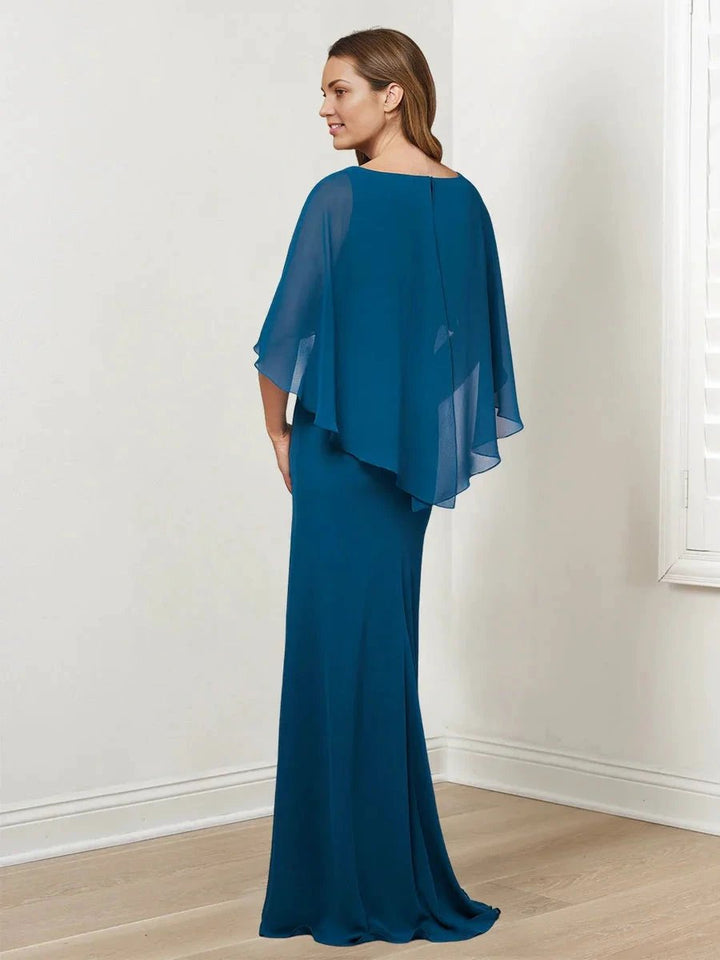 Sheath/Column Mother of the Bride Dresses with Beading by Dreamylily