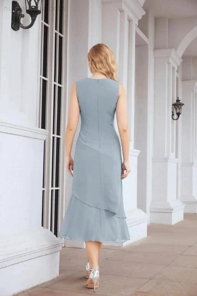 Sunnderly Two-Piece A-line Mother of The Bride Dress Formal Party Gown Dress SY28072 by numbersea