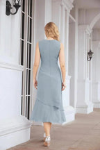 Sunnderly Two-Piece A-line Mother of The Bride Dress Formal Party Gown Dress SY28072 by numbersea