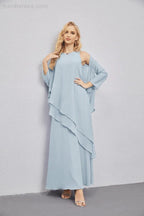 Mother of Bride Dresses with Open Front Lightweight Cardigan Formal Prom Gown 28081 by numbersea