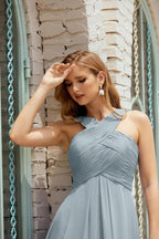 Halter Bridesmaid Dresses Formal Cocktail Prom Gown 28015 by numbersea