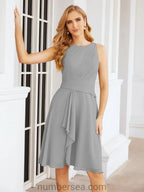 Sunnderly Mother of The Bride Dresses Prom Dress Casual Pleated Dress SY28065 by numbersea