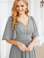 Numbersea Bridesmaid Dresses for Women Wedding Long Party Prom Dress 28068 by numbersea