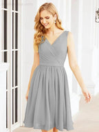 Numbersea Homecoming Dresses Knee Length Skirt V Back 28062 by numbersea