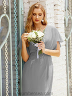 Homecoming Dresses Knee Length Sleeveless Prom Gowns 28021 by numbersea