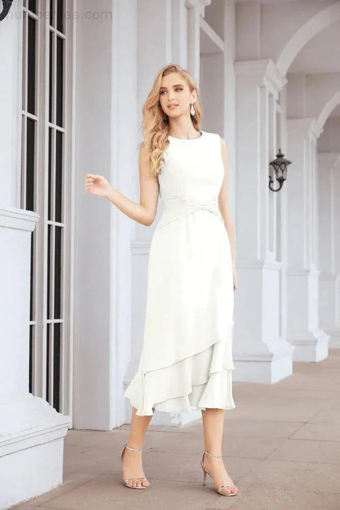 Sunnderly Two-Piece A-line Mother of The Bride Dress Formal Party Gown Dress SY28072 by numbersea