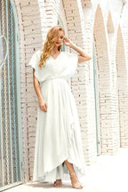 Numbersea Mother of The Bride Dresses Plus Size V-Neck Floor Length Formal Prom Dress for Wedding Guest 28020 by numbersea