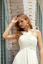 Halter Bridesmaid Dresses Formal Cocktail Prom Gown 28015 by numbersea