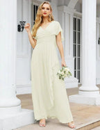 Numbersea Bridesmaid Dresses Backless Formal Prom Gowns for Evening Party Mother of The Bride Dress 28040 by numbersea