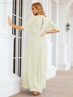 Numbersea Bridesmaid Dresses for Women Wedding Long Party Prom Dress 28068 by numbersea