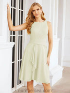 Sunnderly Mother of The Bride Dresses Prom Dress Casual Pleated Dress SY28065 by numbersea
