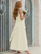 Chiffon Long Plus Size Mother of Bride Dresses Formal Bridesmaid Prom Gown SY28019