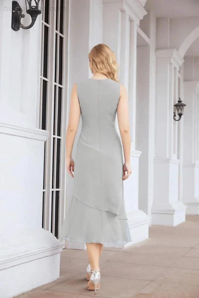 Sunnderly Two-Piece A-line Mother of The Bride Dress Formal Party Gown Dress SY28072 by numbersea