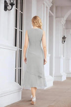 Sunnderly Two-Piece A-line Mother of The Bride Dress Formal Party Gown Dress SY28072 by numbersea