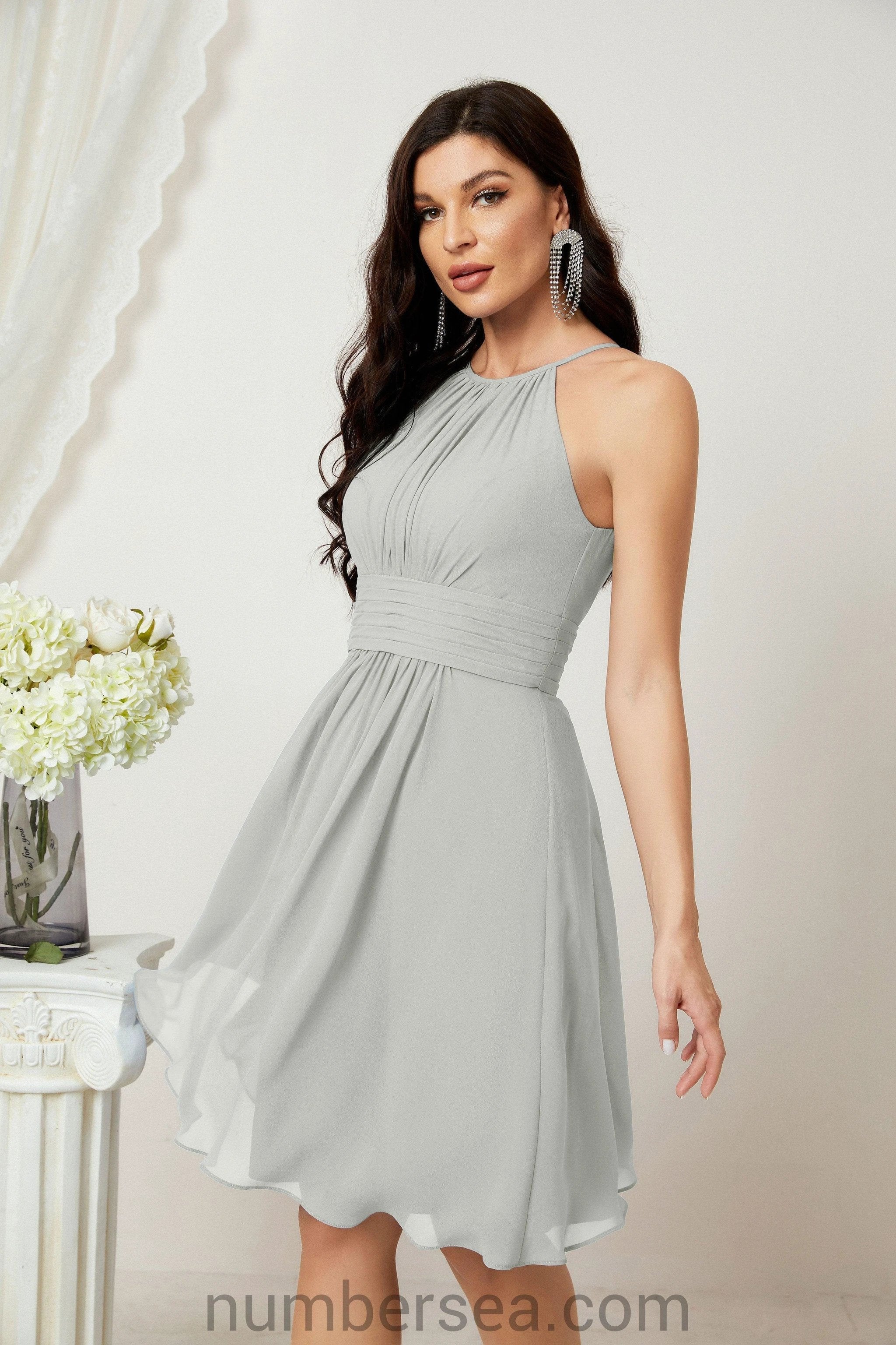 Halter Homecoming Dresses Formal Evening Party Cocktail Dress 28011 by numbersea