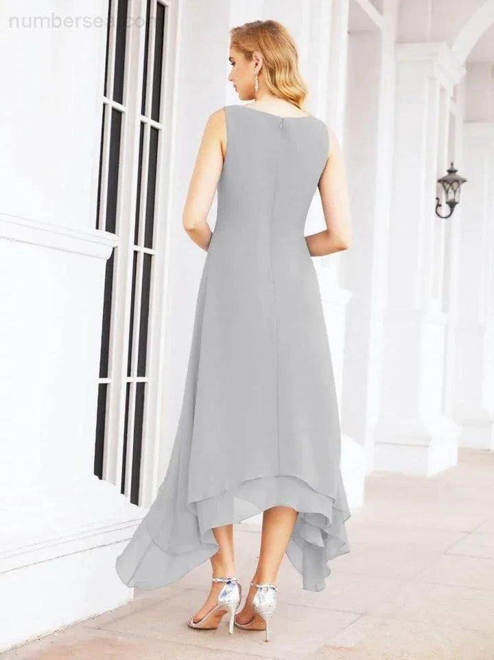Sunnderly Two-Piece A-line Mother of The Bride Dress Formal Party Gown Dress SY28073 by numbersea