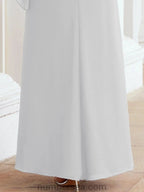Sunnderly Formal Party Gown Dress Long Mother of The Bride Dresses with Ruffle Cape SY28026 by numbersea
