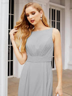 Numbersea Bridesmaid Dresses for Wedding Ruffles Long Formal Prom Gowns 28039 by numbersea