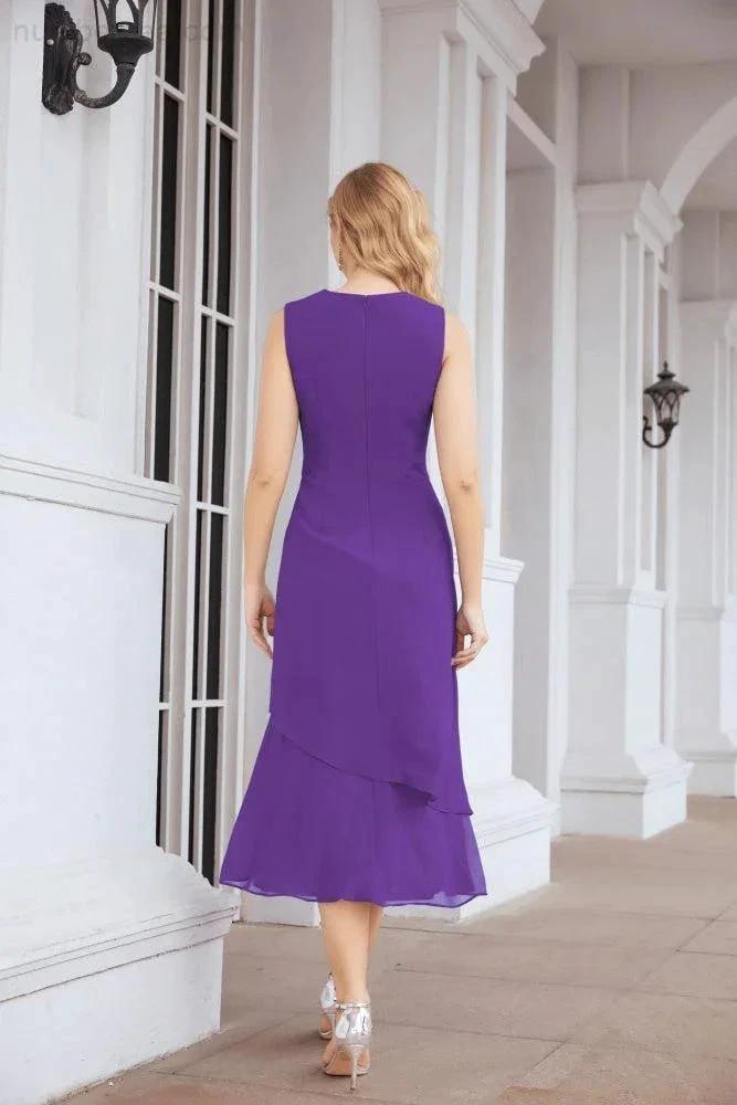 Sunnderly Two-Piece A-line Mother of The Bride Dress Formal Party Gown Dress SY28072 by numbersea