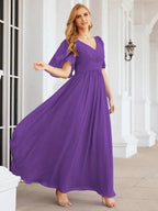 Numbersea Bridesmaid Dresses for Women Wedding Long Party Prom Dress 28068 by numbersea