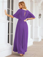 Numbersea Bridesmaid Dresses for Women Wedding Long Party Prom Dress 28068 by numbersea