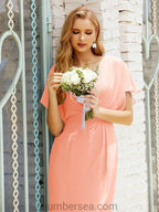 Homecoming Dresses Knee Length Sleeveless Prom Gowns 28021 by numbersea