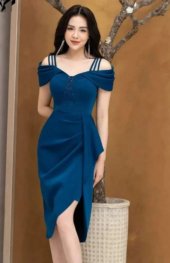 Charming Off The Shoulder Homecoming Dress Short Party Dress Y6404 by simplepromdress