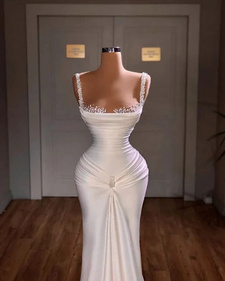 Classy Mermaid Long Evening Dress Charming Formal Gown Y616 by simplepromdress