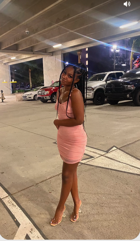 Pink Sleeveless Spaghetti Straps Dress Sexy Pink Homecoming Dress Y835