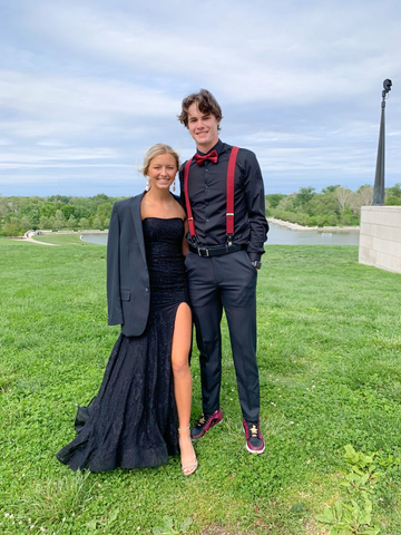 Strapless Mermaid Black Lace Long Prom Dresses with High Slit Mermaid Black Formal Graduation Evening Dresses Y4782