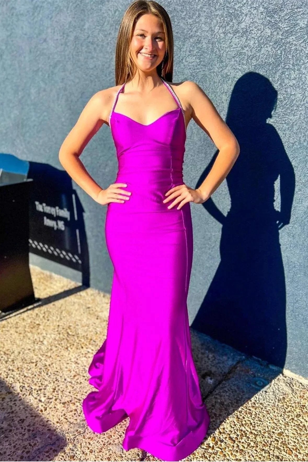 Gorgeous Trumpet Hunter Green Long Formal Dress by KissProm