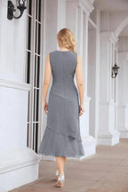 Sunnderly Two-Piece A-line Mother of The Bride Dress Formal Party Gown Dress SY28072 by numbersea