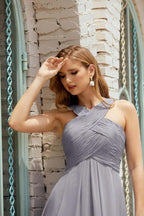 Halter Bridesmaid Dresses Formal Cocktail Prom Gown 28015 by numbersea