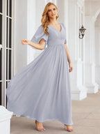 Numbersea Bridesmaid Dresses for Women Wedding Long Party Prom Dress 28068 by numbersea