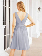 Numbersea Homecoming Dresses Knee Length Skirt V Back 28062 by numbersea