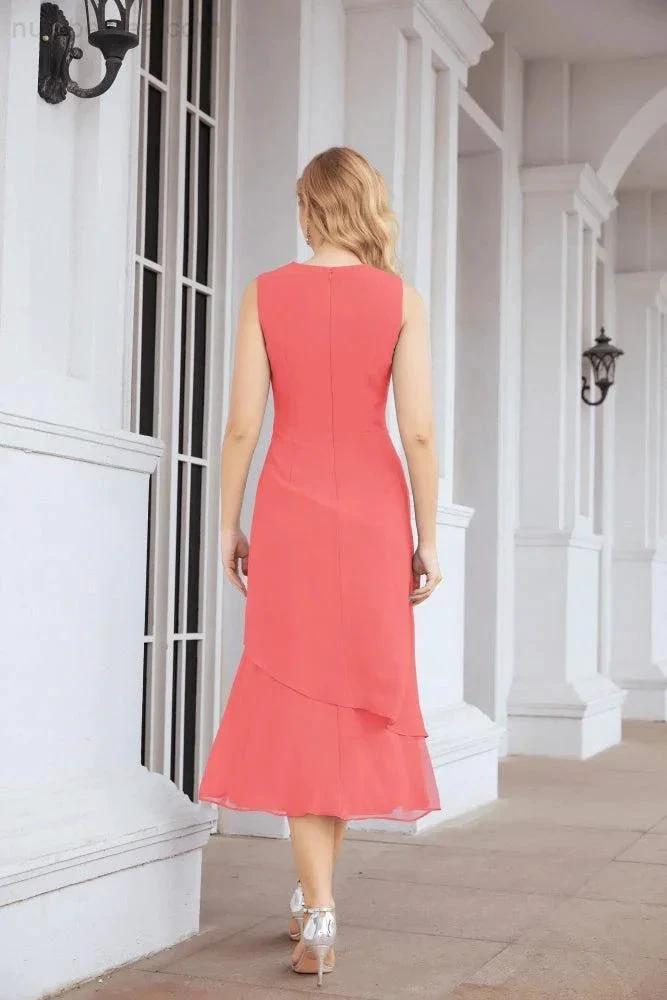 Sunnderly Two-Piece A-line Mother of The Bride Dress Formal Party Gown Dress SY28072 by numbersea