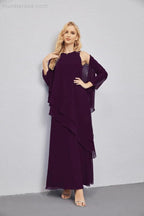 Mother of Bride Dresses with Open Front Lightweight Cardigan Formal Prom Gown 28081 by numbersea