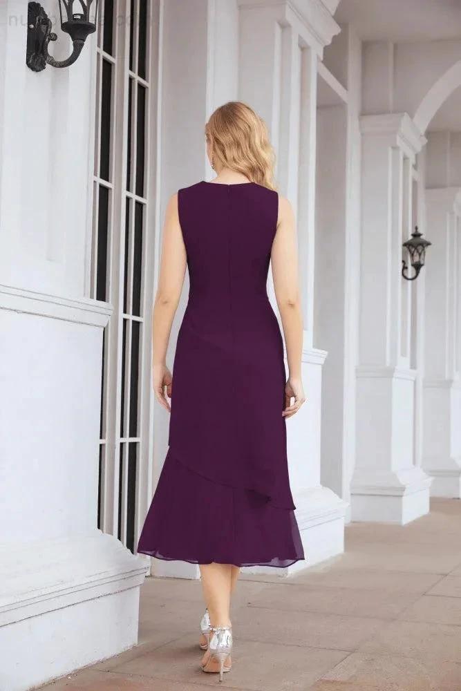 Sunnderly Two-Piece A-line Mother of The Bride Dress Formal Party Gown Dress SY28072 by numbersea