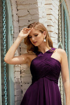 Halter Bridesmaid Dresses Formal Cocktail Prom Gown 28015 by numbersea